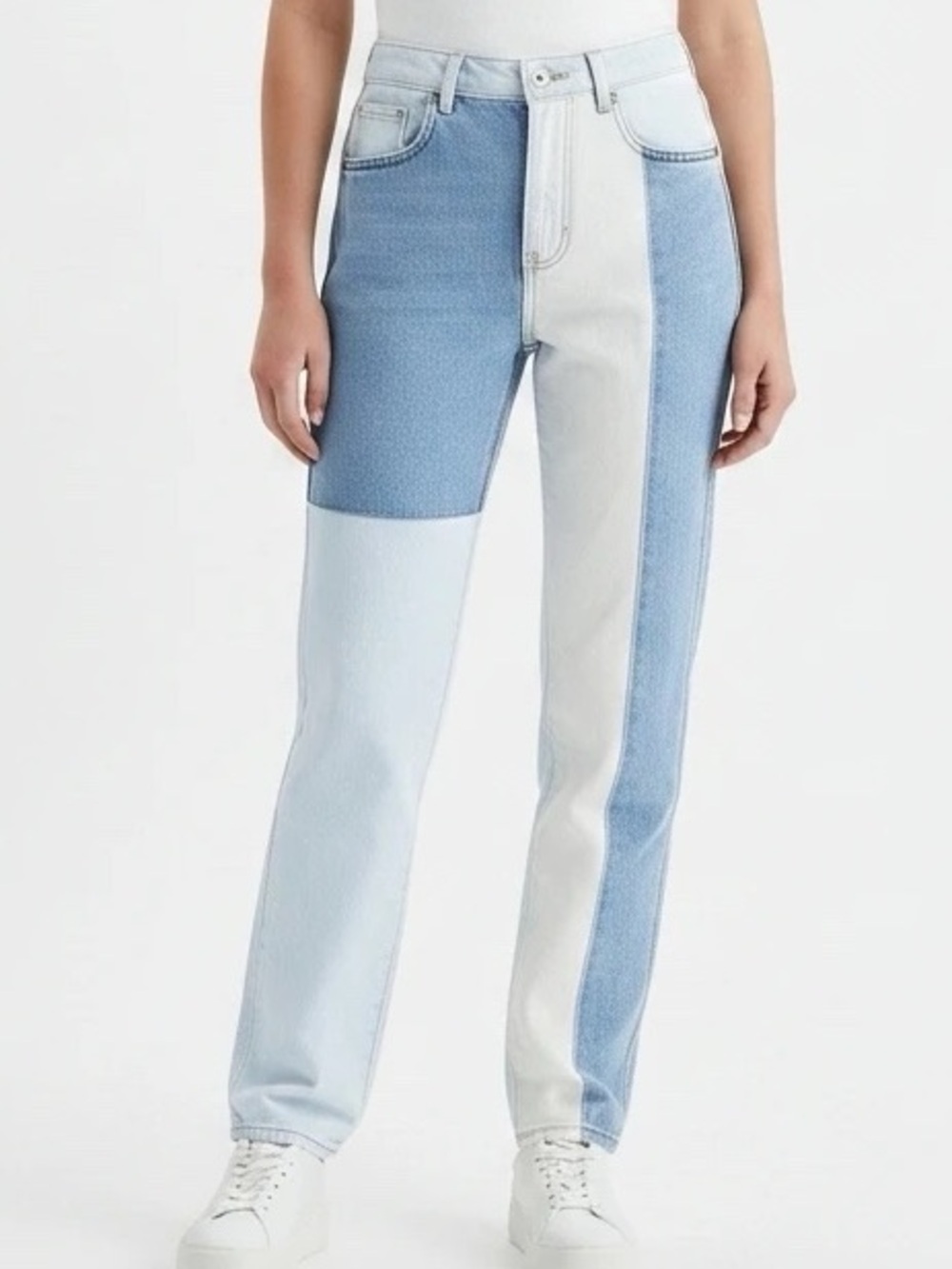 PacSun Patchwork Jeans